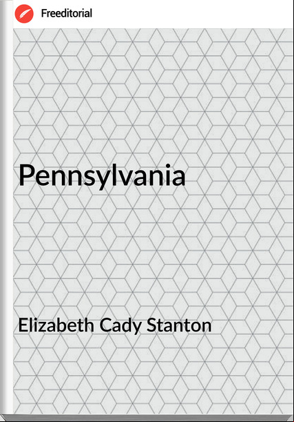 Elizabeth Cady Stanton Pennsylvania